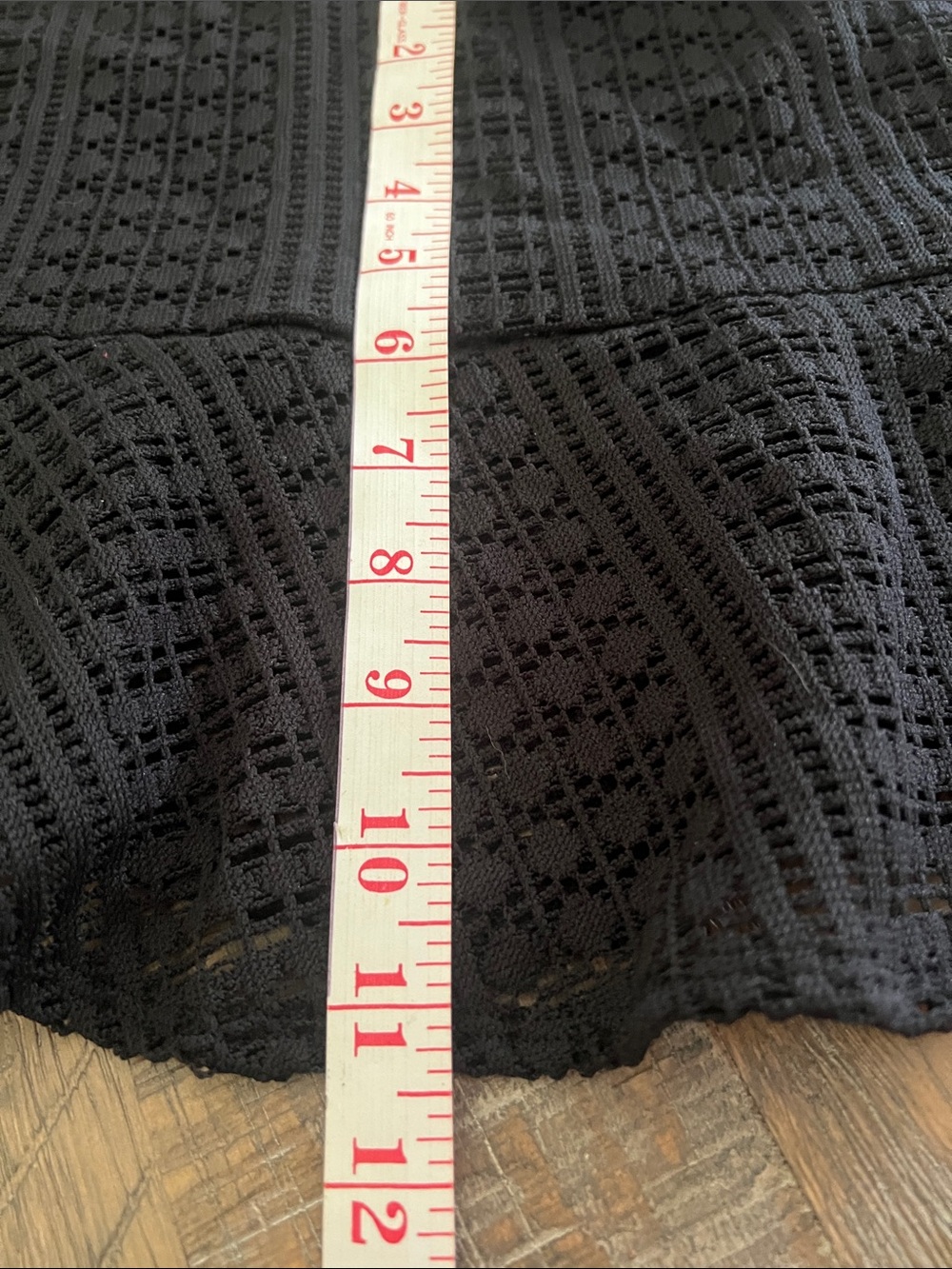wild fable Black Crochet Skirt Cover-Up - Picture 7 of 8